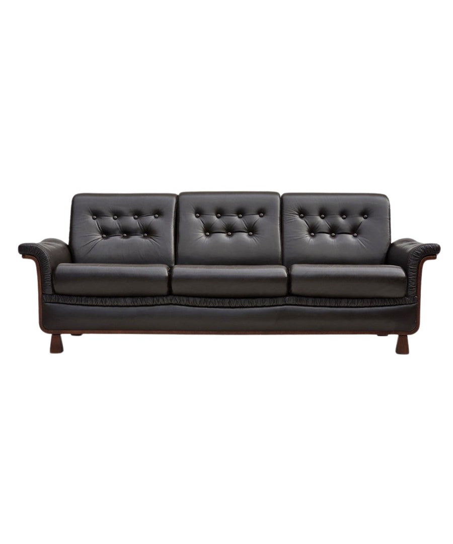 Three-Seater_Sofa,_Upholstered_&_Wood_Base,_1970s_Denmark