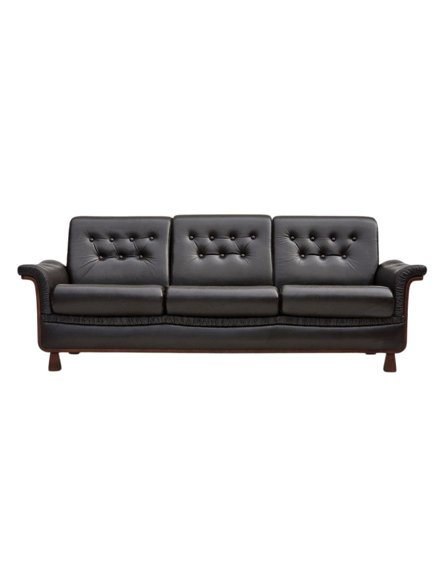 Three-Seater_Sofa,_Upholstered_&_Wood_Base,_1970s_Denmark
