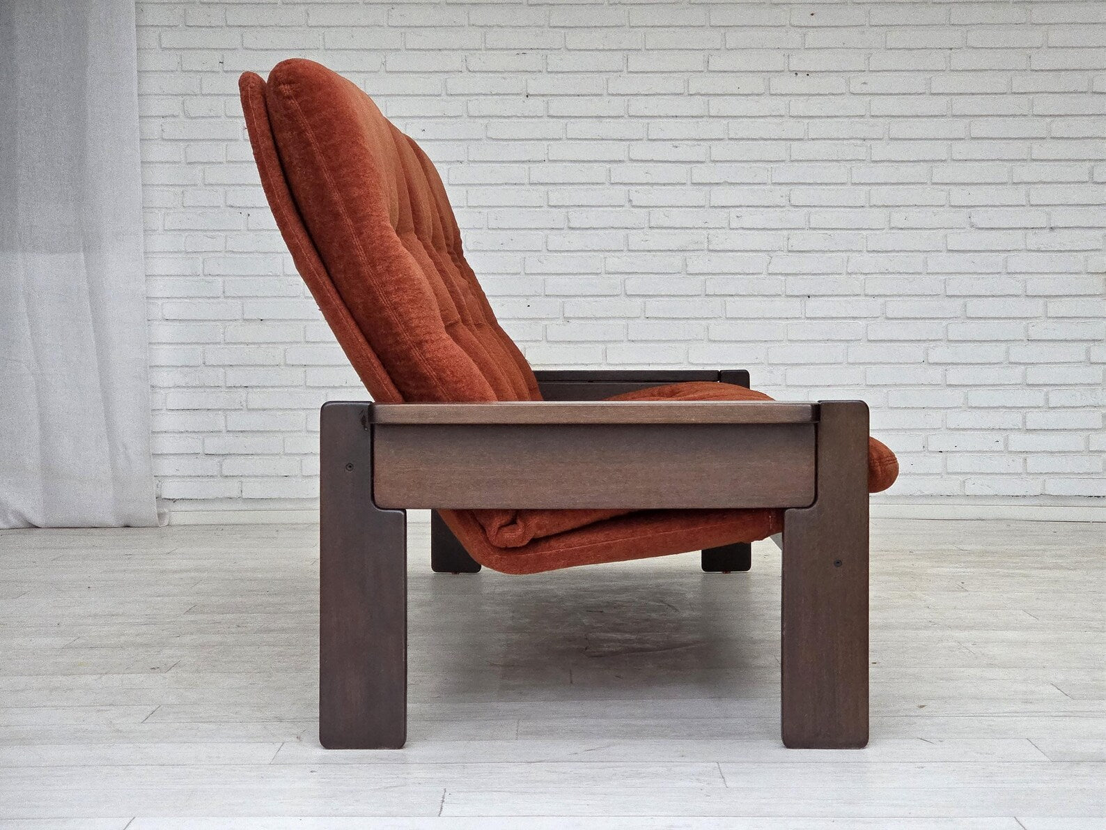 Three-Seater_Sofa,_Upholstered_&_Wood_Frame,_1970s_Denmark
