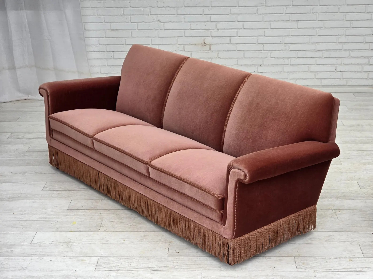 Danish_Three_Seater_Sofa_in_Velour_and_Beech,_1970s,_Denmark