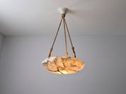 Art_Deco_Alabaster_Pendant_Lamp_with_Brass_and_Braided_Cord,_1920s