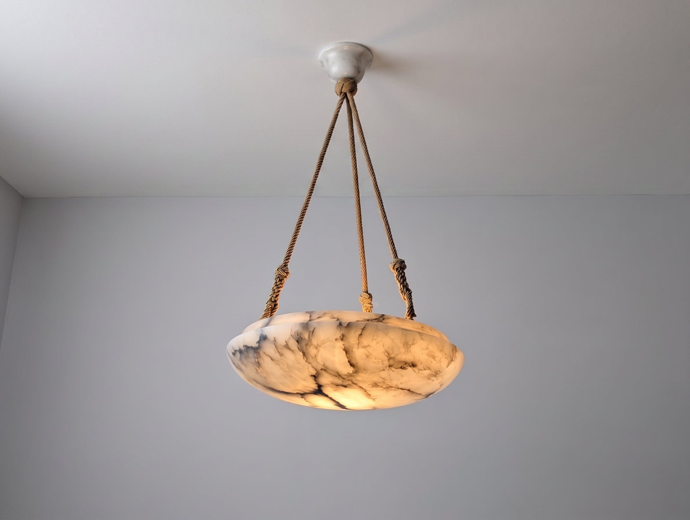 Art_Deco_Alabaster_Pendant_Lamp_with_Brass_and_Braided_Cord,_1920s