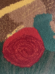 1980s_TISCA_Tiara_“Apfel_Baum”_Hand-Tufted_Wool_Rug_by_Frédéric,_France