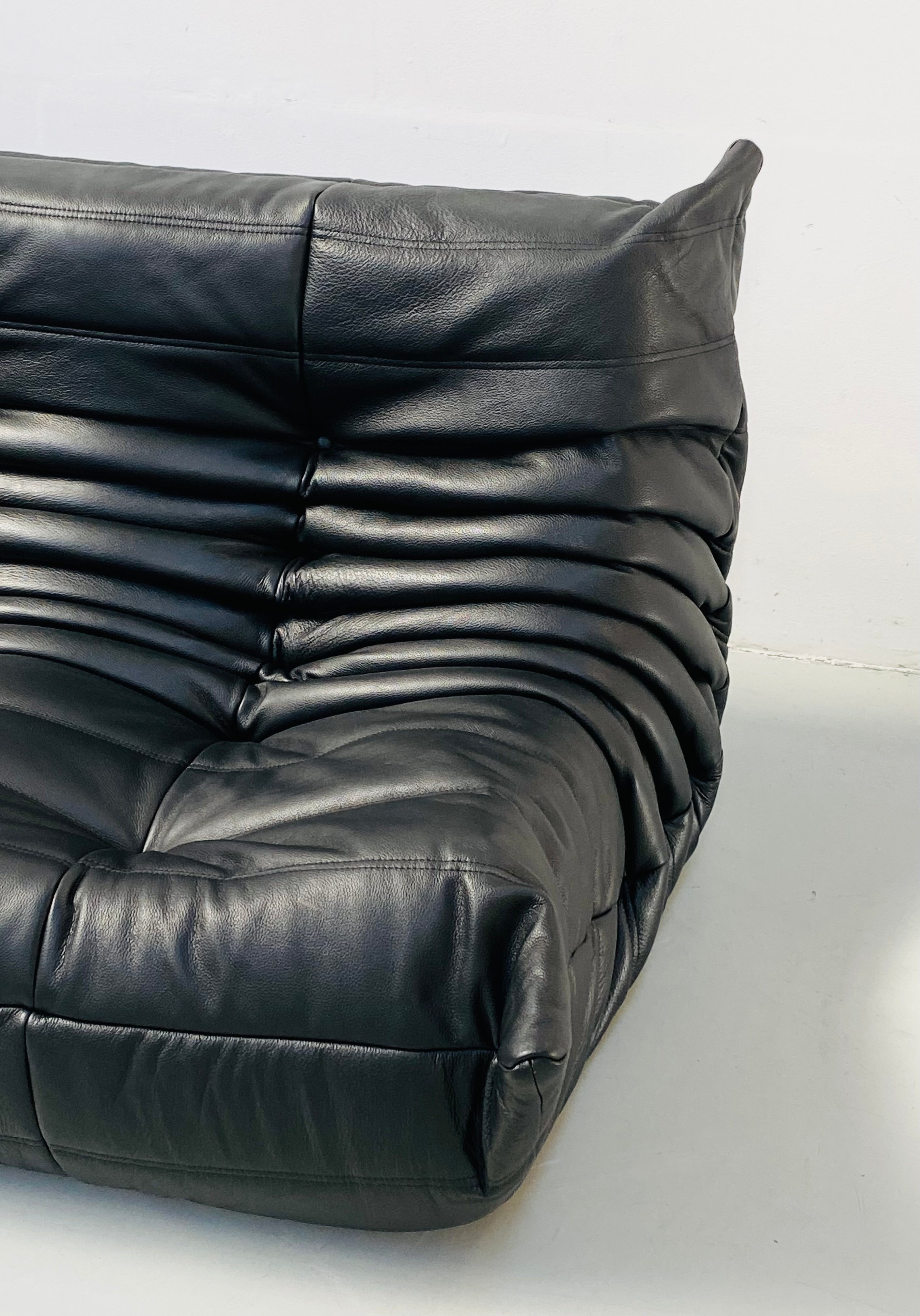 Michel_Ducaroy_3-seater_Togo_Sofa_for_Ligne_Roset_in_Leather,_Fully_Reupholstered,_France,_1970s