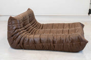 Togo_Chaise_Lounge_in_Brown_Leather_by_Michel_Ducaroy_for_Ligne_Roset,_France,_1975
