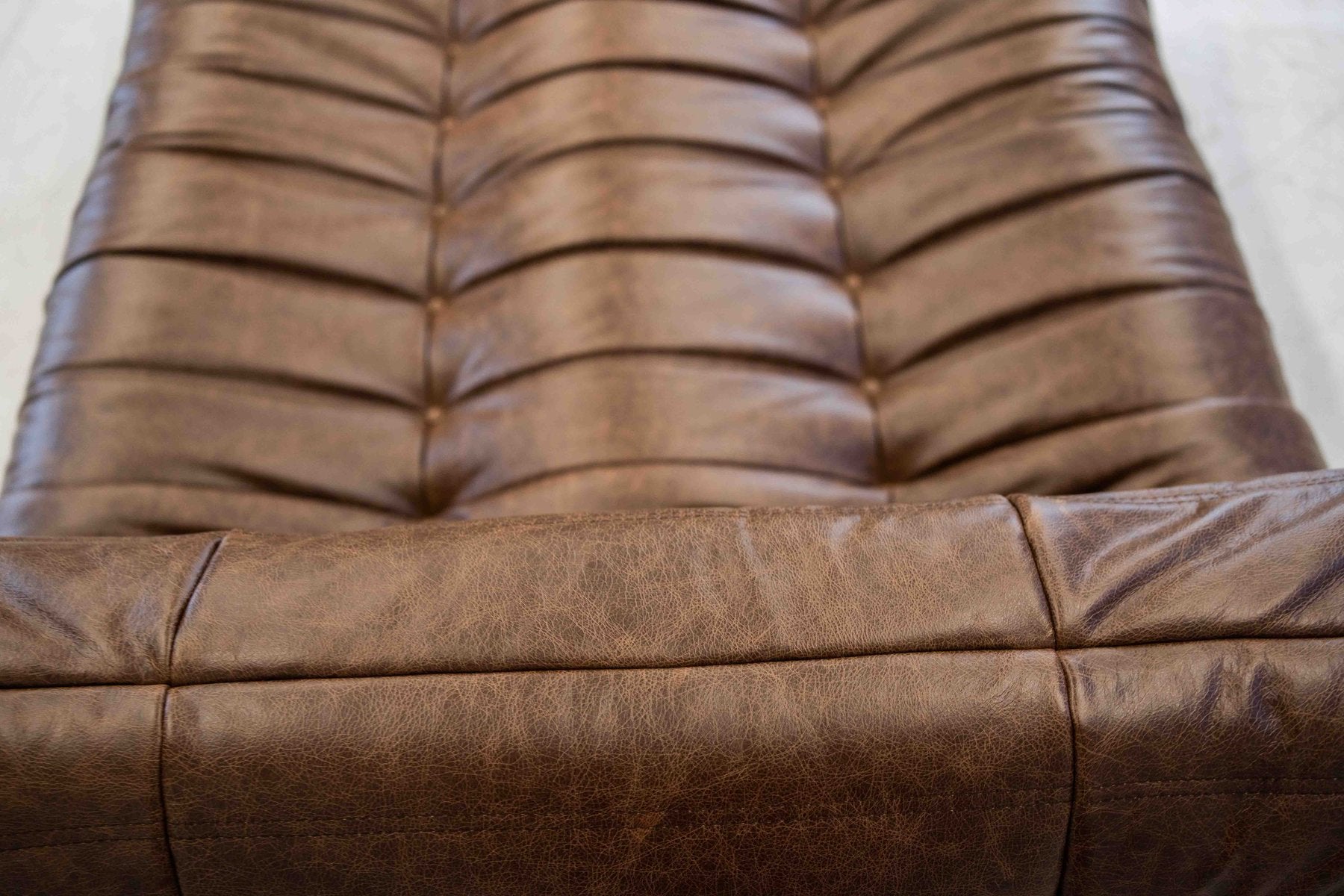 Togo_Chaise_Lounge_in_Brown_Leather_by_Michel_Ducaroy_for_Ligne_Roset,_France,_1975