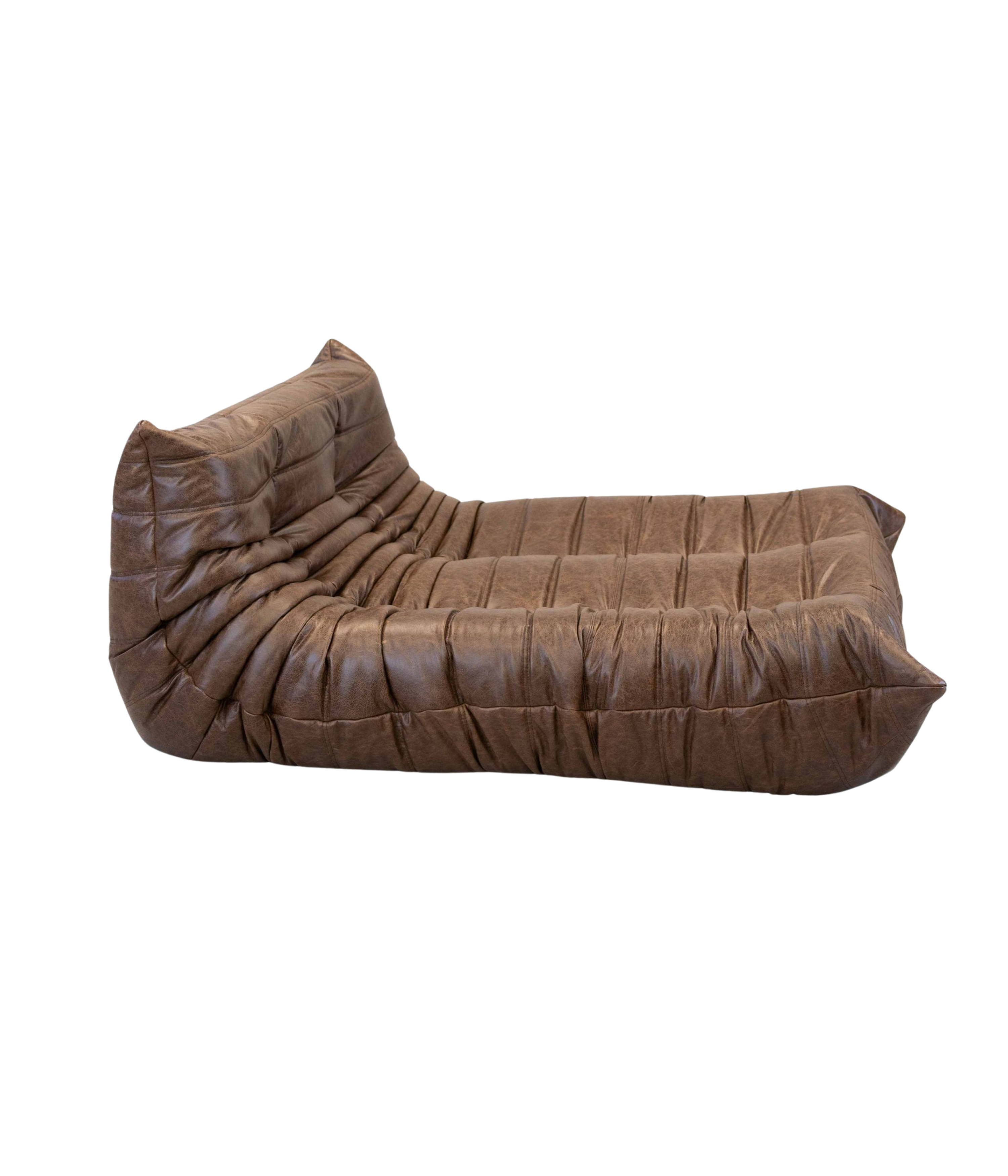 Togo_Chaise_Lounge_in_Brown_Leather_by_Michel_Ducaroy_for_Ligne_Roset,_France,_1975