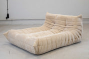 Togo_Chaise_Lounge_in_White_Curduroy_Fabric_by_Michel_Ducaroy_for_Ligne_Roset,_France,_1976