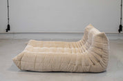Togo_Chaise_Lounge_in_White_Curduroy_Fabric_by_Michel_Ducaroy_for_Ligne_Roset,_France,_1976