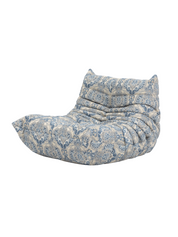 Togo_Lounge_Chair_by_Michel_Ducaroy_for_Ligne_Roset,_Blue_Pattern,_France,_1970s