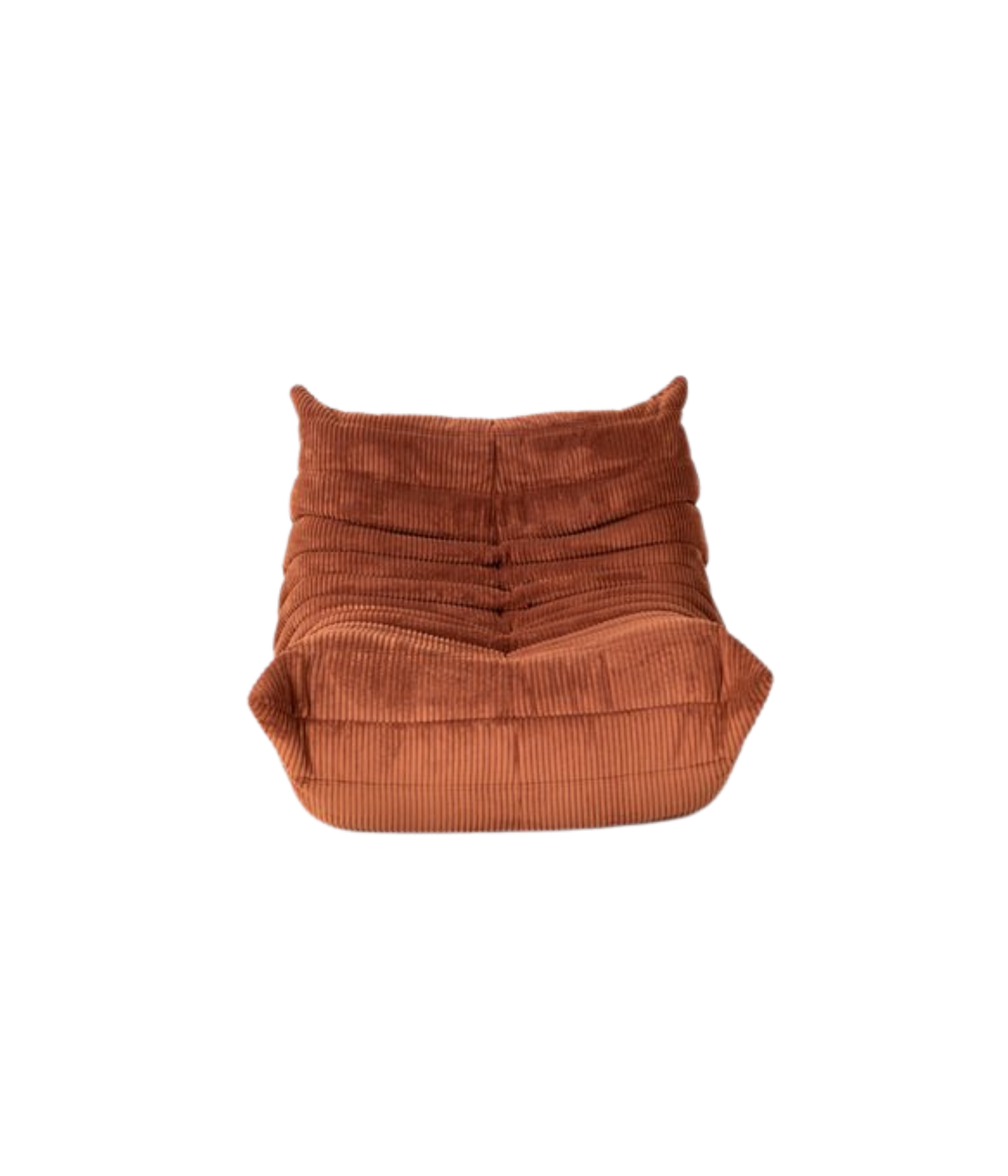 Togo_Lounge_Chair_by_Michel_Ducaroy_for_Ligne_Roset,__Brown_Corduroy,_France,_1970s