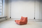 Togo_Lounge_Chair_by_Michel_Ducaroy_for_Ligne_Roset,_Coral_Corduroy,_France,_1970s