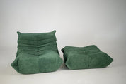 Togo_Lounge_Chair_by_Michel_Ducaroy_for_Ligne_Roset,_Emerald_Boucle_Fabric,_France,_1970s