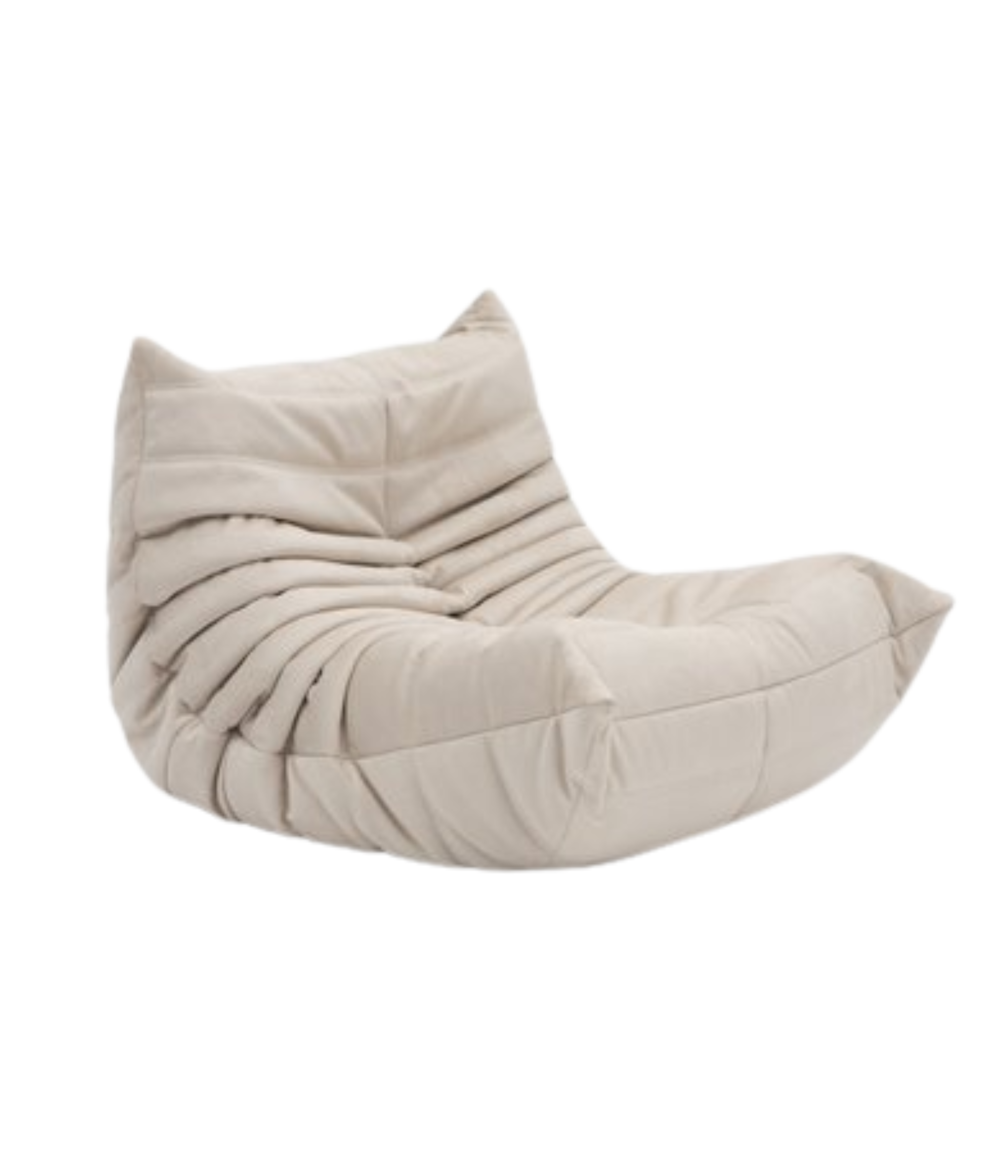 Togo_Lounge_Chair_by_Michel_Ducaroy_for_Ligne_Roset,_Cream_Fabric,_France,_1970s