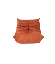 Togo_Lounge_Chair_by_Michel_Ducaroy_for_Ligne_Roset,_Crimson_Tweed_Fabric,_France,_1970s