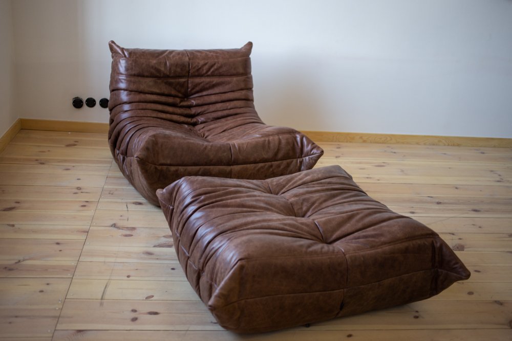 Togo_Lounge_Chair_by_Michel_Ducaroy_for_Ligne_Roset,_Dark_Brown_Leather,_France,_1970s