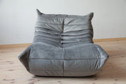 Togo_Lounge_Chair_by_Michel_Ducaroy_for_Ligne_Roset,_Elephant_Grey_Velvet,_France,_1970s