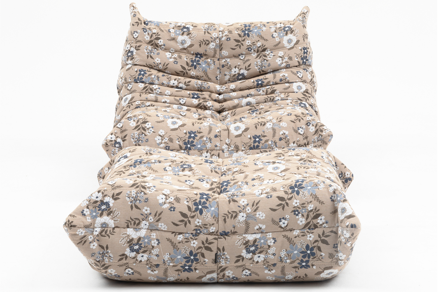 Togo_Lounge_Chair_by_Michel_Ducaroy_for_Ligne_Roset,_Flower_Pattern_Fabric,_France,_1970s