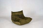 Togo_Lounge_Chair_by_Michel_Ducaroy_for_Ligne_Roset,_Khaki_Velvet,_France,_1970s