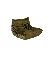 Togo_Lounge_Chair_by_Michel_Ducaroy_for_Ligne_Roset,_Khaki_Velvet,_France,_1970s