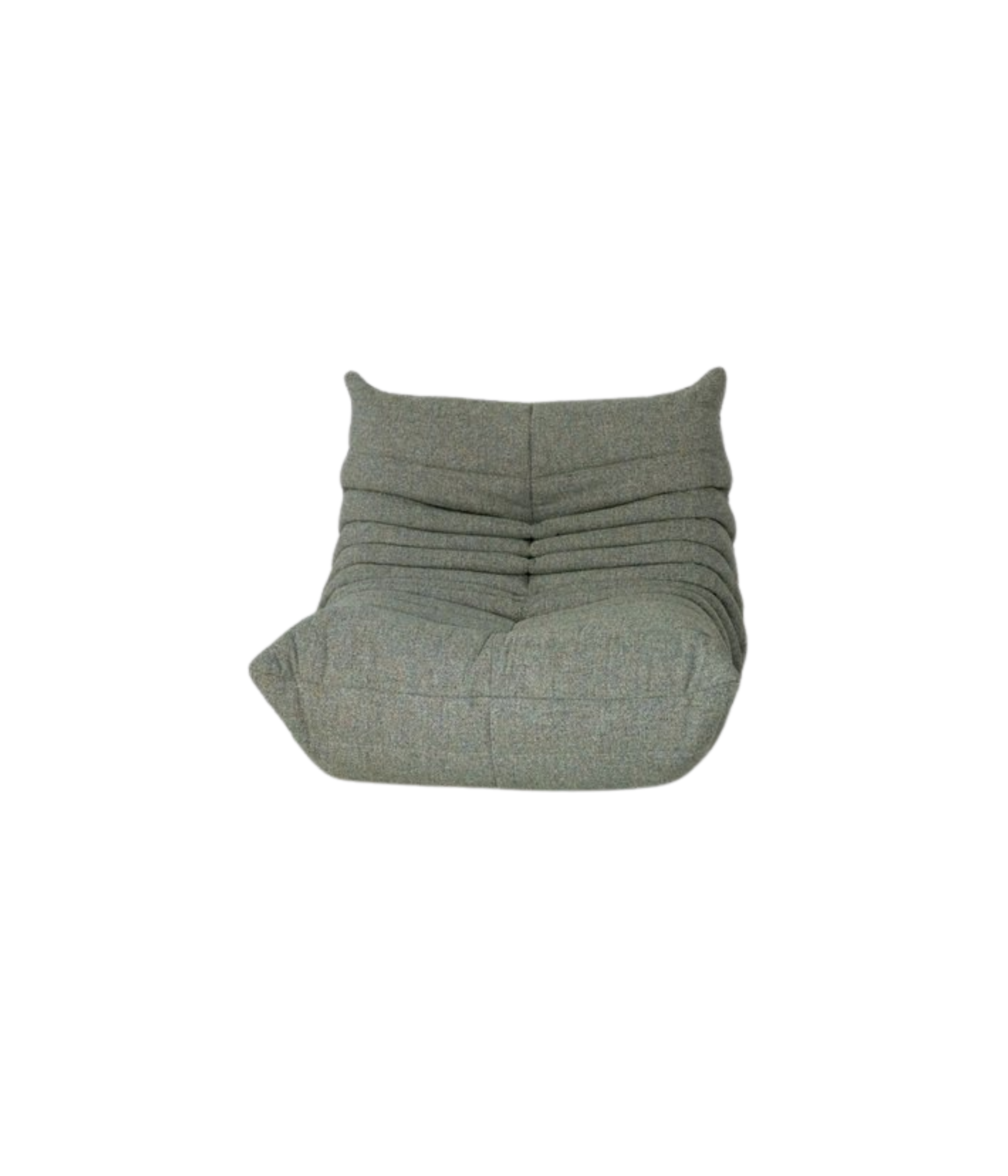 Togo_Lounge_Chair_by_Michel_Ducaroy_for_Ligne_Roset,_Melange_Tweed_Fabric,_France,_1970s