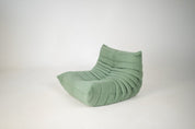 Togo_Lounge_Chair_by_Michel_Ducaroy_for_Ligne_Roset,_Mint_Bouclet_Fabric,_France,_1970s