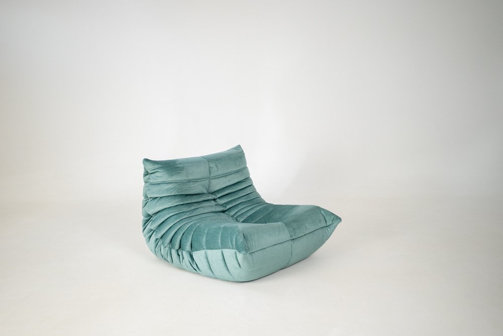 Togo_Lounge_Chair_by_Michel_Ducaroy_for_Ligne_Roset,_Mint_Velvet,_France,_1970s