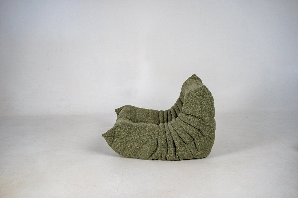 Togo_Lounge_Chair_by_Michel_Ducaroy_for_Ligne_Roset,_Mocha_Loop_Fabric,_France,_1970s