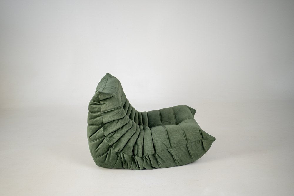 Togo_Lounge_Chair_by_Michel_Ducaroy_for_Ligne_Roset,_Moss_Velvet,_France,_1970s