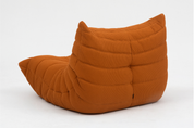 Togo_Lounge_Chair_by_Michel_Ducaroy_for_Ligne_Roset,_Orange_Fabric,_France,_1970s