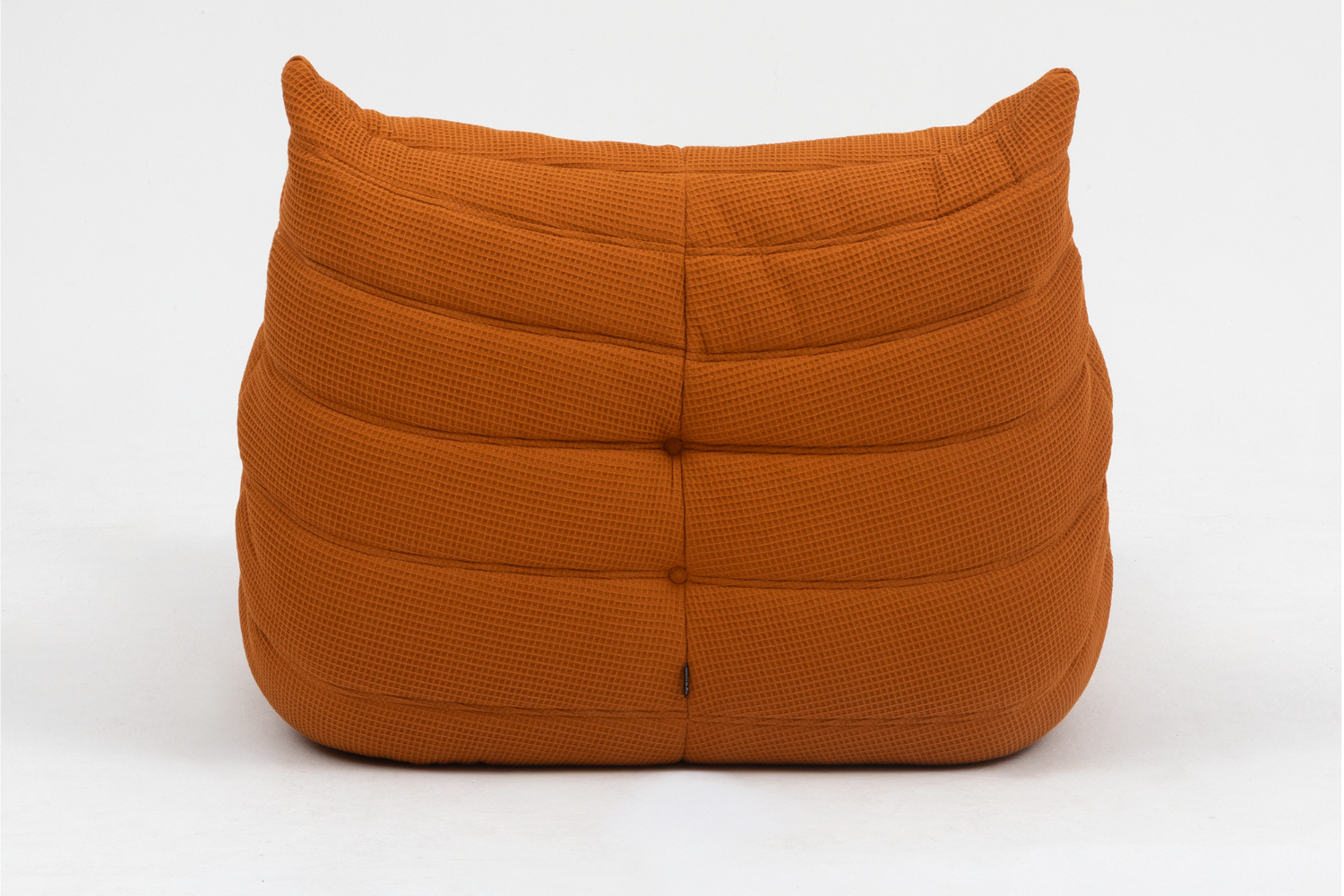 Togo_Lounge_Chair_by_Michel_Ducaroy_for_Ligne_Roset,_Orange_Fabric,_France,_1970s