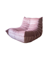 Togo_Lounge_Chair_by_Michel_Ducaroy_for_Ligne_Roset,_Pink_Pearl_Velvet,_France,_1970s