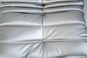 Togo_Lounge_Chair_by_Michel_Ducaroy_for_Ligne_Roset,_Silver_Leather,_France,_1970s
