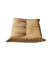 Togo_Pouf_by_Michel_Ducaroy_for_Ligne_Roset,_Camel_Brown_Leather,_France,_1970s