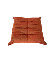 Togo_Pouf_by_Michel_Ducaroy_for_Ligne_Roset,_Crimson_Tweed_Fabric,_France,_1970s