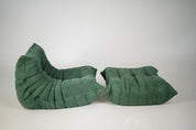 Togo_Pouf_by_Michel_Ducaroy_for_Ligne_Roset,_Emerald_Boucle_Fabric,_France,_1970s