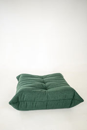 Togo_Pouf_by_Michel_Ducaroy_for_Ligne_Roset,_Green_Fabric,_France,_1970s