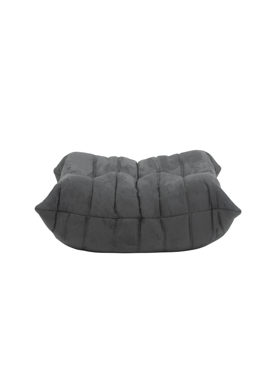 Togo_Pouf_by_Michel_Ducaroy_for_Ligne_Roset,_Grey_Corduroy,_France,_1970s