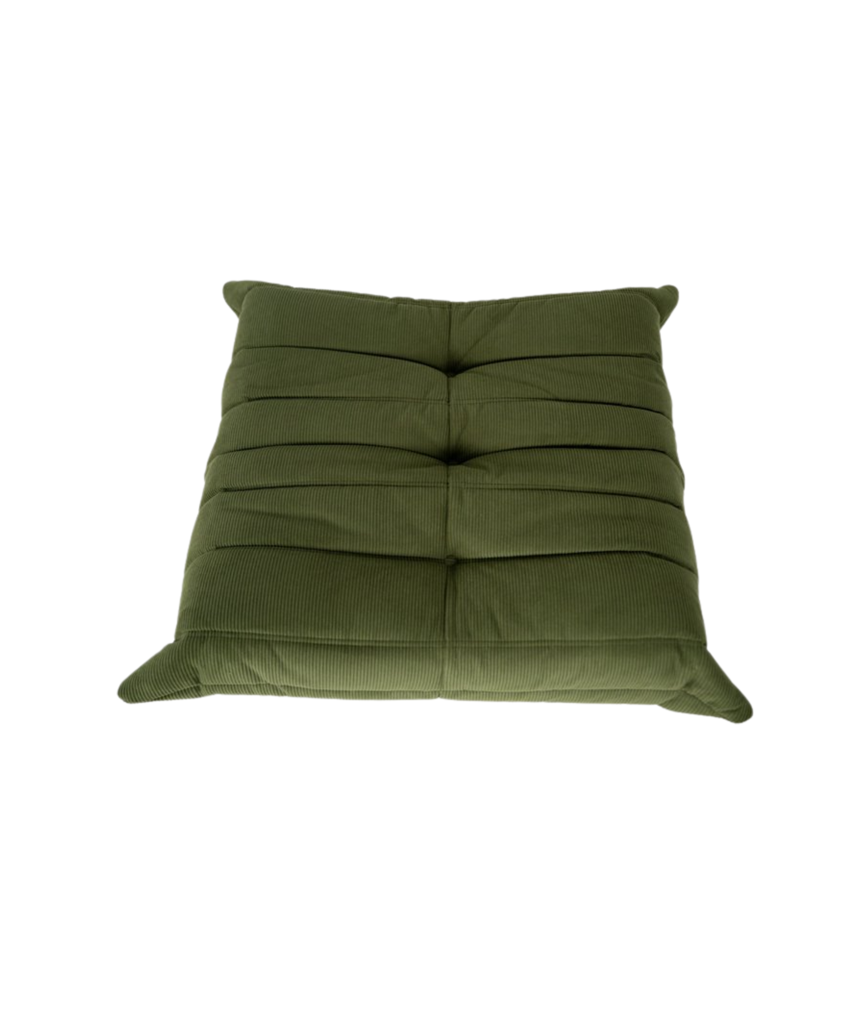 Togo_Pouf_by_Michel_Ducaroy_for_Ligne_Roset,_Khaki_Corduroy,_France,_1970s