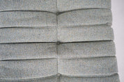 Togo_Pouf_by_Michel_Ducaroy_for_Ligne_Roset,_Melange_Tweed_Fabric,_France,_1970s