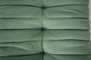 Togo_Pouf_by_Michel_Ducaroy_for_Ligne_Roset,_Mint_Bouclet_Fabric,_France,_1970s