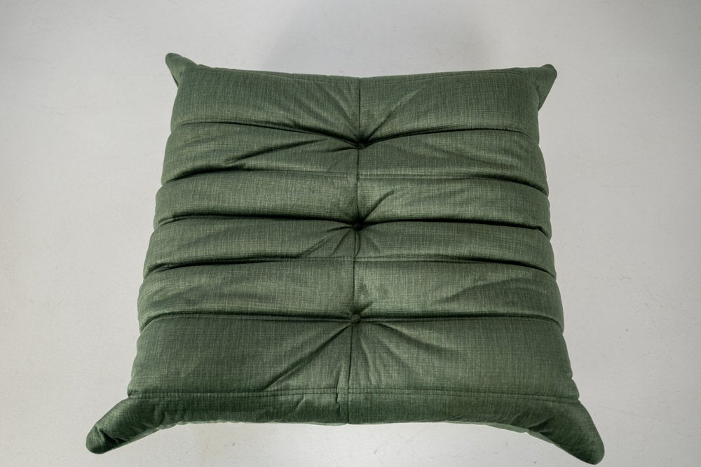 Togo_Pouf_by_Michel_Ducaroy_for_Ligne_Roset,_Moss_Velvet,_France,_1970s