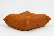 Togo_Pouf_by_Michel_Ducaroy_for_Ligne_Roset,_Orange_Fabric,_France,_1970s