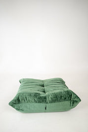 Togo_Pouf_by_Michel_Ducaroy_for_Ligne_Roset,_Pistachio_Boulcet_Fabric,_France,_1970s