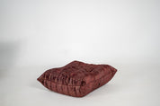 Togo_Pouf_by_Michel_Ducaroy_for_Ligne_Roset,_Rust_Velvet,_France,_1970s
