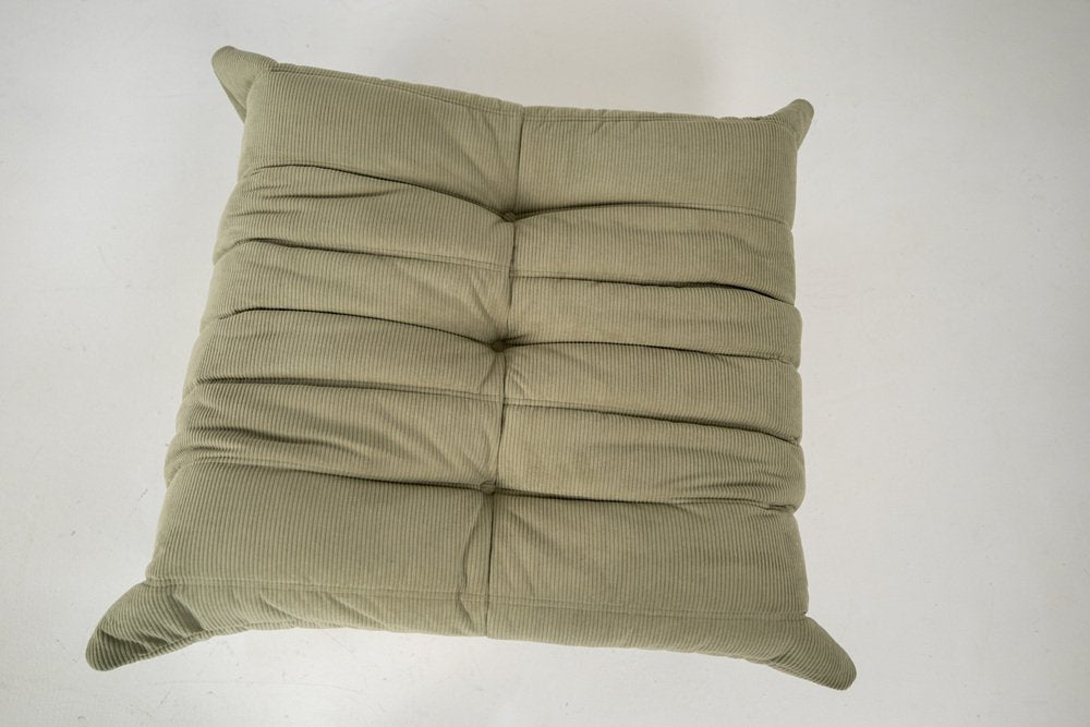 Togo_Pouf_by_Michel_Ducaroy_for_Ligne_Roset,_Sand_Corduroy,_France,_1970s
