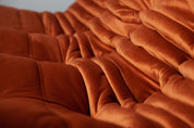 Togo_Three-Seater_Sofa_by_Michel_Ducaroy_for_Ligne_Roset,_Amber_Fabric,_France,_1970s