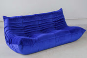 Togo_Three-Seater_Sofa_by_Michel_Ducaroy_for_Ligne_Roset,_Blue_Velvet,_France,_1970s