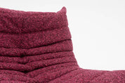 Togo_Three-Seater_Sofa_by_Michel_Ducaroy_for_Ligne_Roset,_Burgundy_Bouclé,_France,_1970s