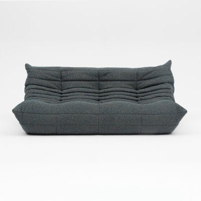 Togo_Three-Seater_Sofa_by_Michel_Ducaroy_for_Ligne_Roset,_Burgundy_Bouclé,_France,_1970s